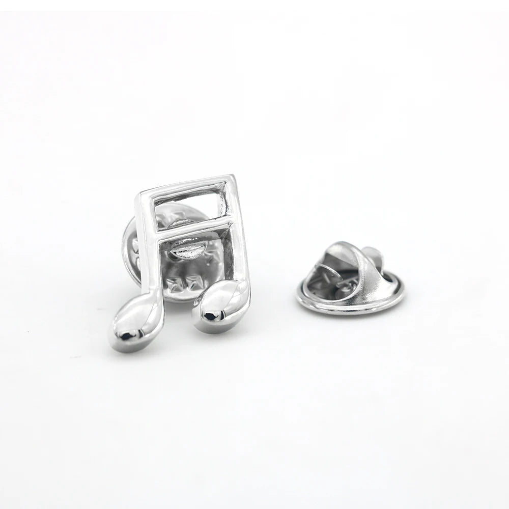 Men's Fashion Brooch Lady's Lapel Pin Clothing Backpack Badge Quality Brass Material Building Blocks Design Suit Pin For Men
