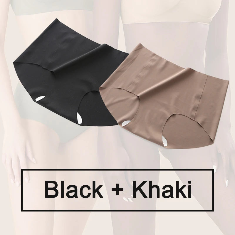 2PCS/Set Seamless Panties Sexy Lingerie Women Underwear Soft Intimate Female Woman's Lingerie Invisible Underpants Briefs Pantys
