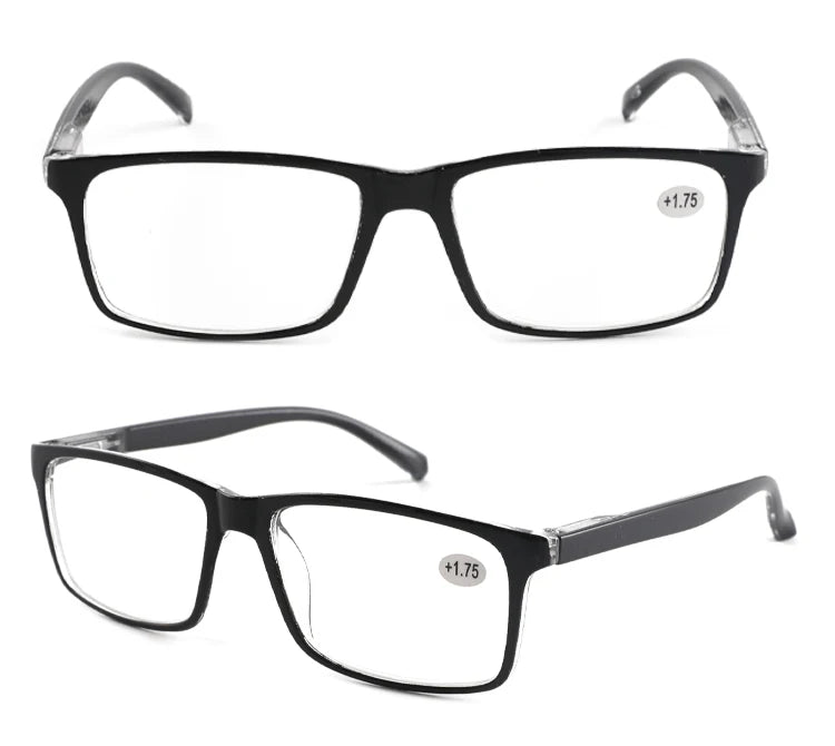 Reading Glasses Men Women Sports Anti-blue Light Reading Eyewear Black Red Presbyopia Eyeglasses +100 to+400 glasses