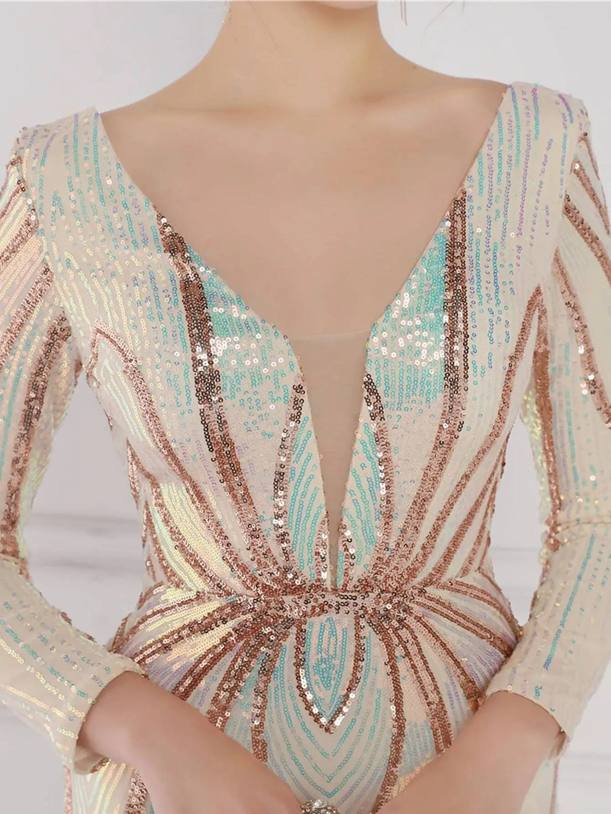 Sexy long sleeve birthday evening dresses for women 2026 elegant luxury wedding party dress vintage maxi sequin dress vestidos