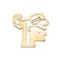 Catuni Facial Anatomy Medicine Pin Brooch Metal Hollow Medical Lapel Backpack Badge Jewelry for Doctor Nurse Medico Anatomist