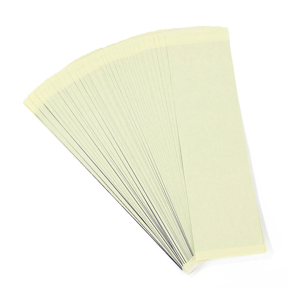 100 hojas papel de transferencia para tatuajes 80mmx300mm papel plantilla adecuado para impresora térmica de tatuajes MR3 TP31 Accesorios de tatuaje para artistas corporales