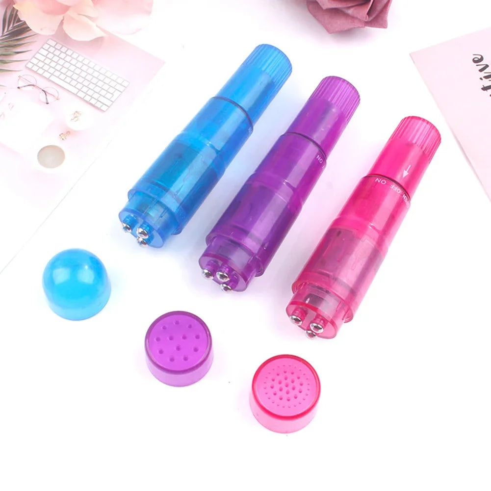 1PC Mini Body Massager Relieve Stress Hand Vibration Massager Full Body Face Shoulder Massager Pocket Travel Massager Tools