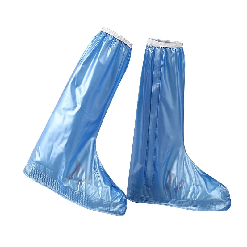 40cm Tall Shoes Cover Rain Waterproof Silicone Shoes Protectors Cycling Rain Boots Non-Slip Shoe Cover Rainy Water proof shoes