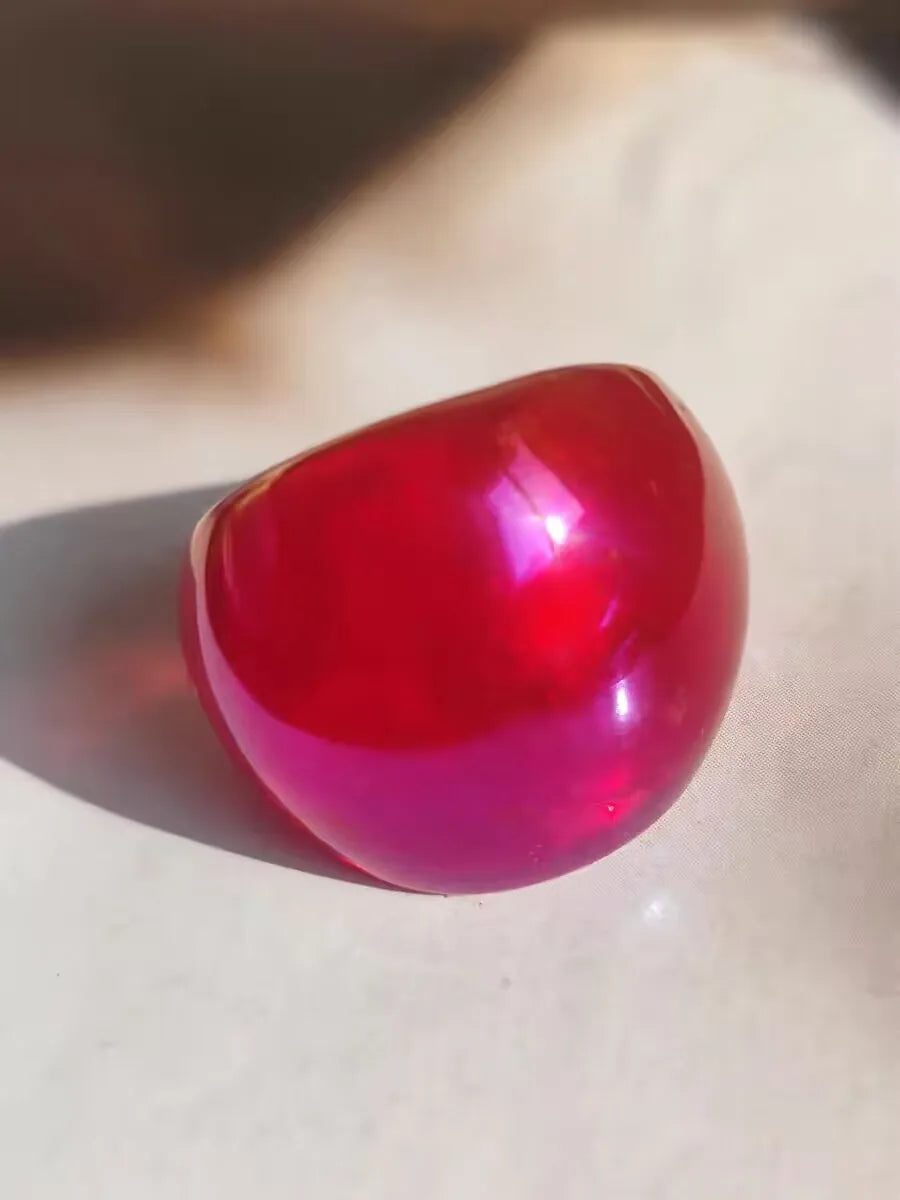 Unique Styles Handmade For Neutral Women Men Retro Style Murano Glass Liuli Many Styles Finger Rings Jewelry