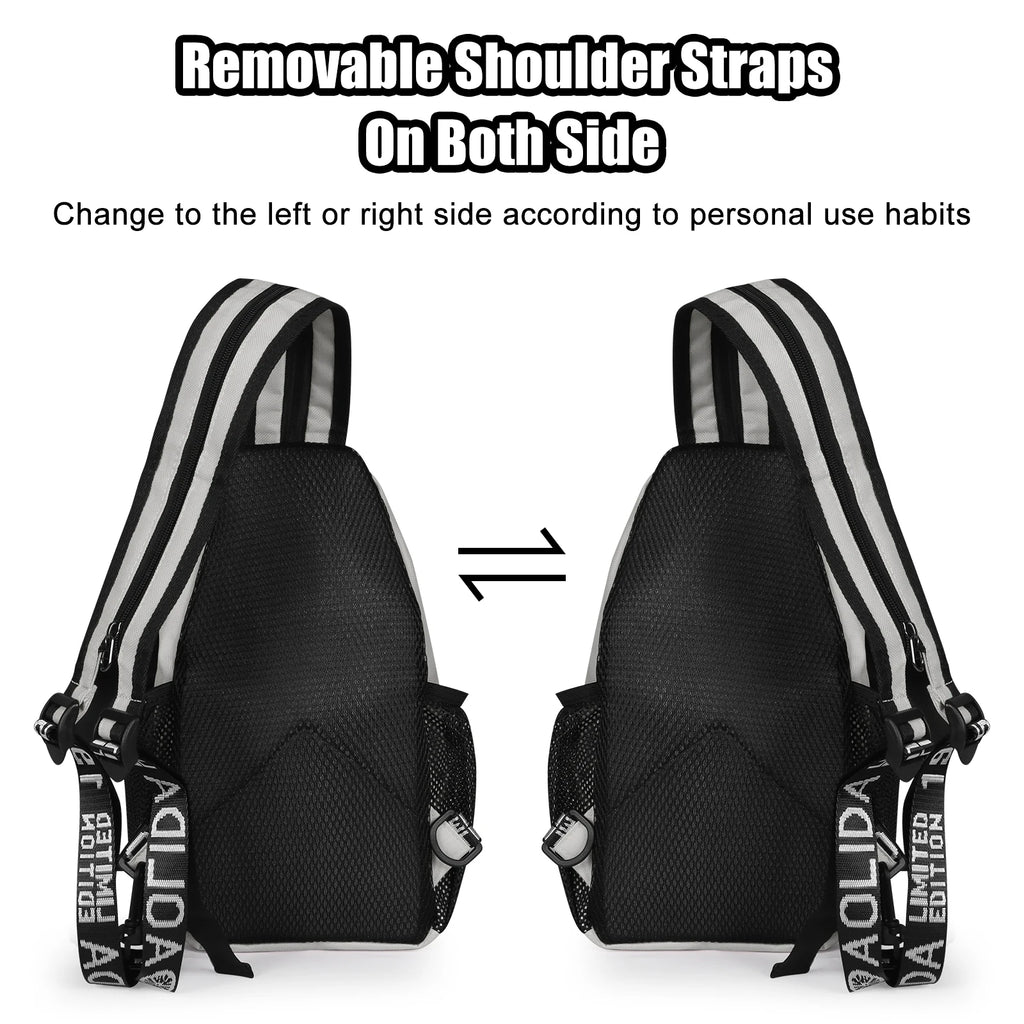 Breast Bag Women's New Waterproof Large Capacity Backpack Multi-functional Casual Oxford Cloth Crossbody Bag Crossbody Bags