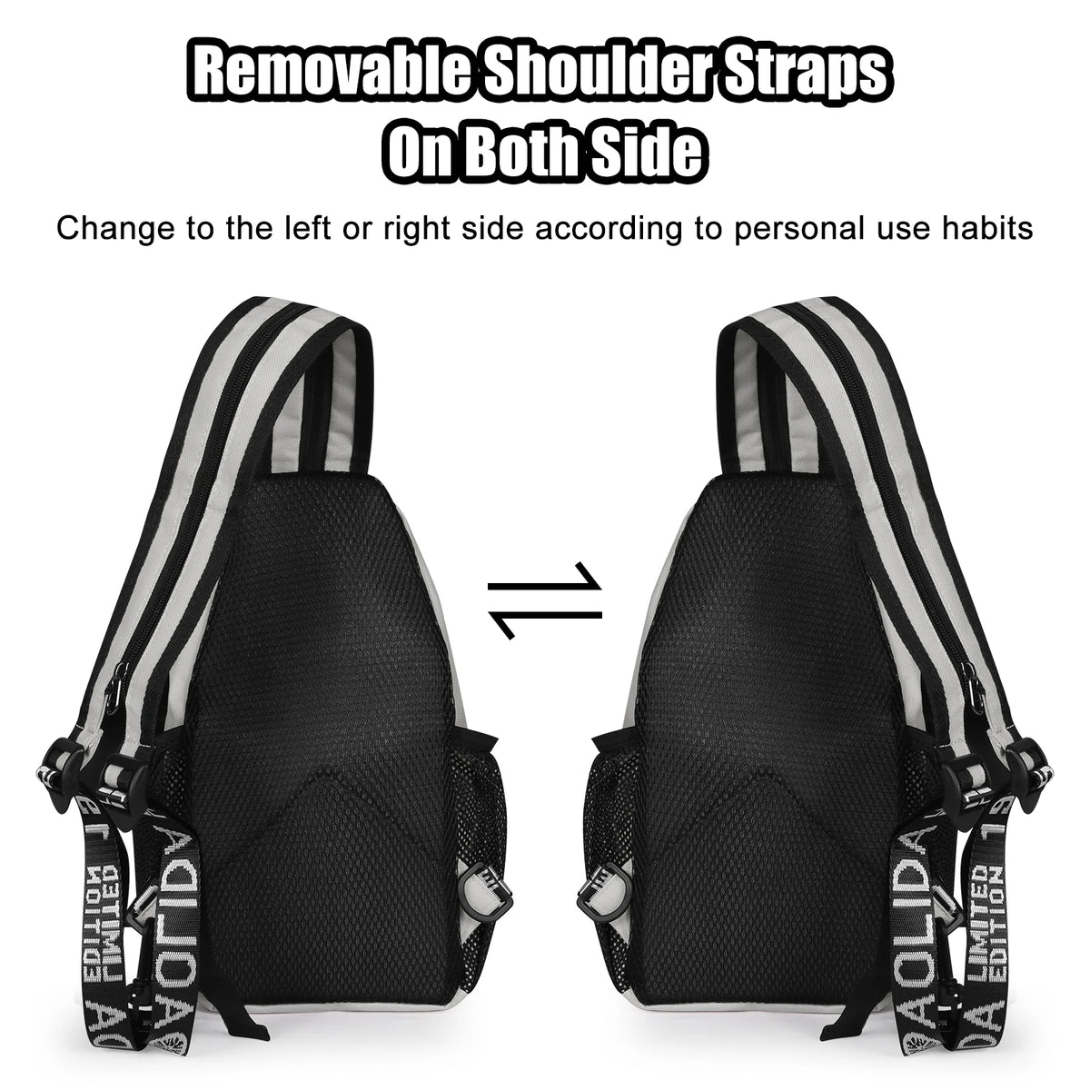 Breast Bag Women's New Waterproof Large Capacity Backpack Multi-functional Casual Oxford Cloth Crossbody Bag Crossbody Bags