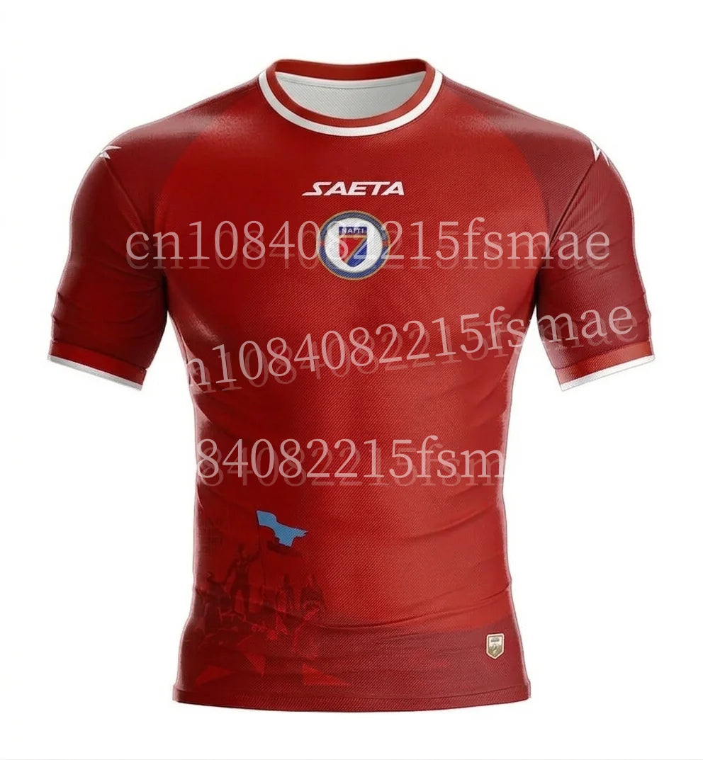 2026Haiti Fußballtrikot Kurzarm-T-Shirt 3D-Grafik gedruckt Kinder Sportbekleidung Athletic Fitness Training T-Shirt Tops Fußballshirt