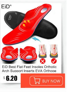 EiD 3/4 Leder orthopädische Schuheinlagen für Plattfüße Fußgewölbestütze orthopädische Schuheinlegesohle Einlegesohlen für Herren und Damen Fußpflege