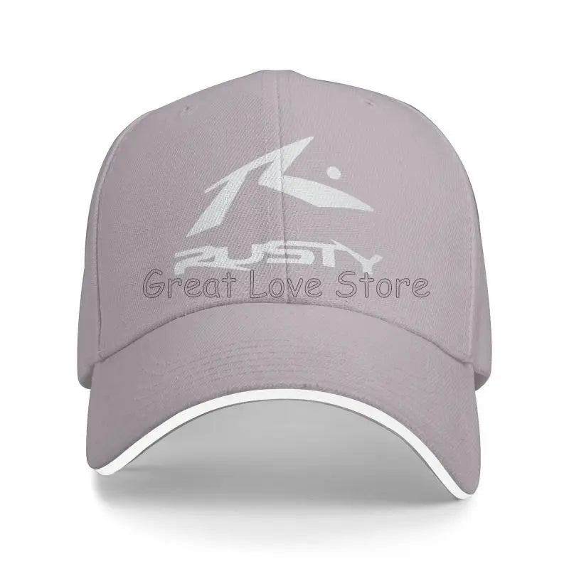 Rusty Surfboards Baseball Cap Unisex Daily Casual Sandwich Hat Summer Sports Sun Protector Bucket Hats Snapback Cap Dad Hat