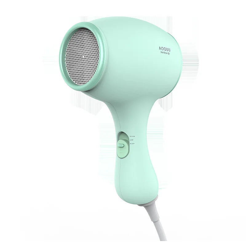 2025 New Upgrade Q2 Children's Hair Dryer Silent Constant Temperature Negative Ion 0 Radiation with Safety Lock Hair Dryer