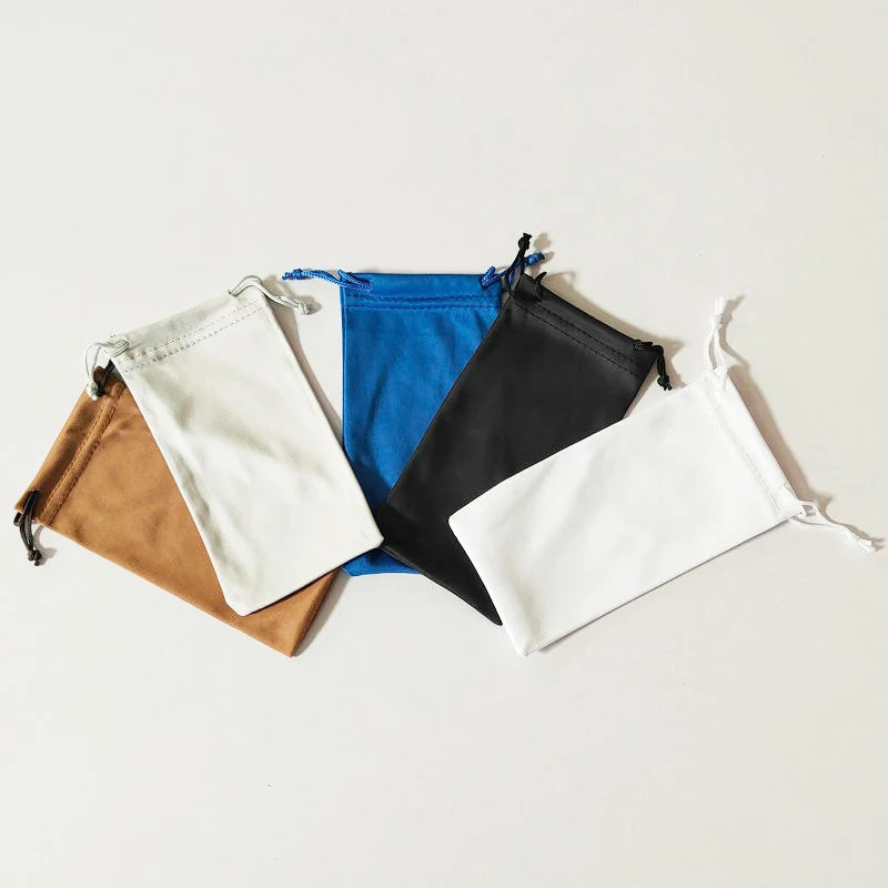 Mini Eyeglasses Drawstring Bag Sun Glasses Optical Spectacles Case Portable Cloth Pouch Eyewear Eyeglasses Storage Organizer