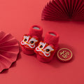 Baby Newborn New Year Long Socks Red Cute Carton Lion Boy Girl Anti-Slip Floor Socks Winter Thick Warm 0-3Y Kids Terry Socks