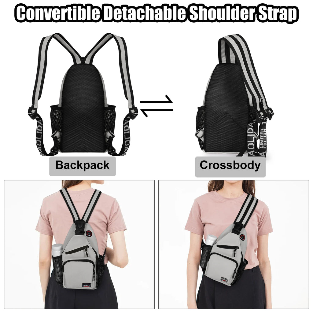 Breast Bag Women's New Waterproof Large Capacity Backpack Multi-functional Casual Oxford Cloth Crossbody Bag Crossbody Bags