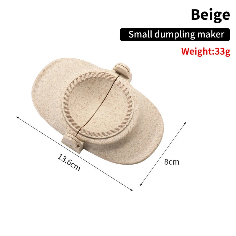 1PCS New DIY Wheat Straw Dumpling Maker Dumpling Machine Tools Dumpling Mold Clamp Baking Mold Pastry Kitchen Accessories