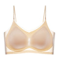 Non-marking Comfortable Breathable Underwear Women's No Steel Ring Sports Sleep Sub-breast Women's Bra With Optional Mat