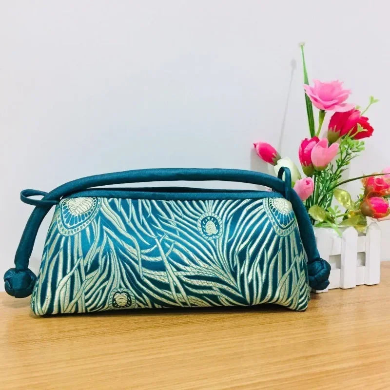 New Chinese Style Retro Bag Designer Chinese Style Silk Bag Japanese Hand Embroidery Totes Fashion Handbags and Purses