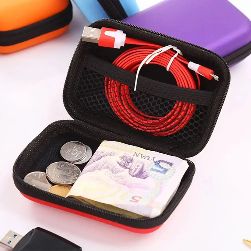 Travel Zipper Carry Hard Case UNO Playing Cards Board Game Cards Storage Package For Kids Fan Entertainment Card Holder Mini Bag