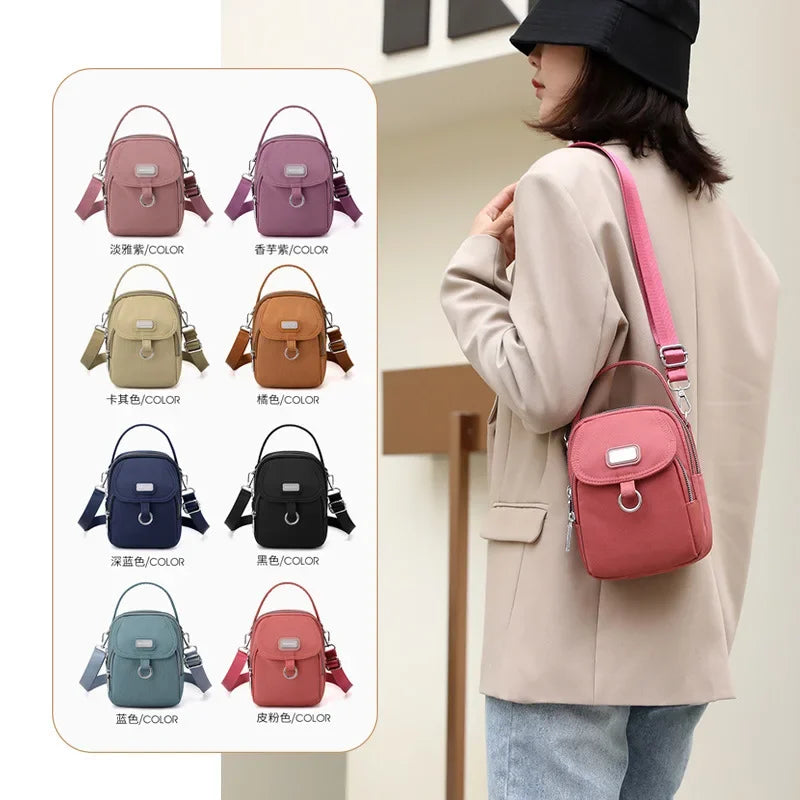 Mobile Phone Bag Mini Small Bag New Small Square Bag Crossbody Shoulder Bag Fashion Women Casual Key Zero Wallet