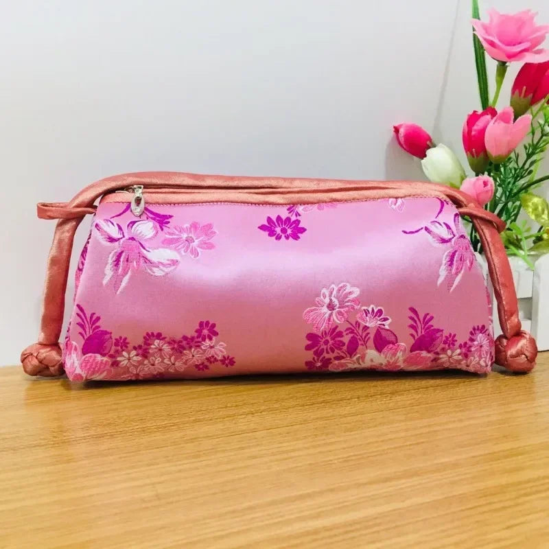 New Chinese Style Retro Bag Designer Chinese Style Silk Bag Japanese Hand Embroidery Totes Fashion Handbags and Purses