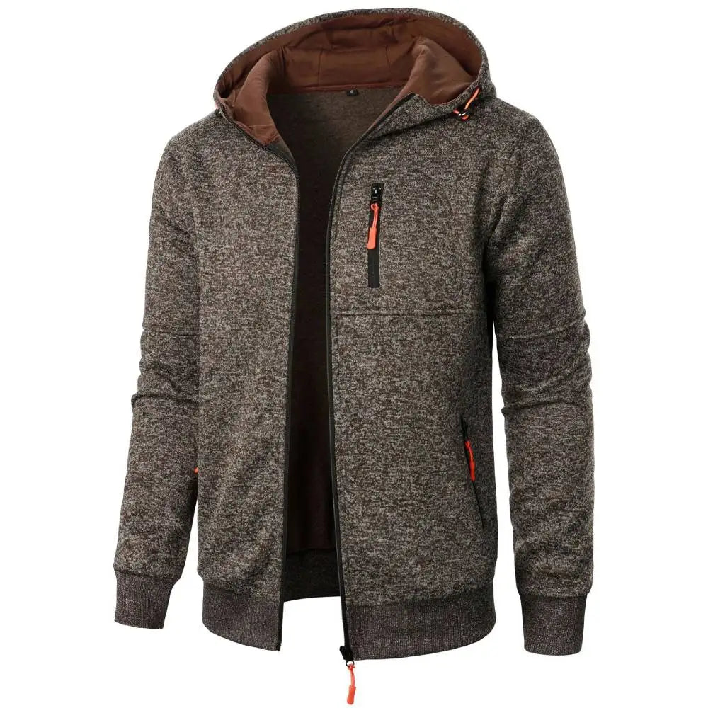 Men Casual Sports Hoodies 50 Years Mustang Car Jackets Mens Hooded Outwear Warm Fleece Tracksuit Coat  Zipper Hoodies