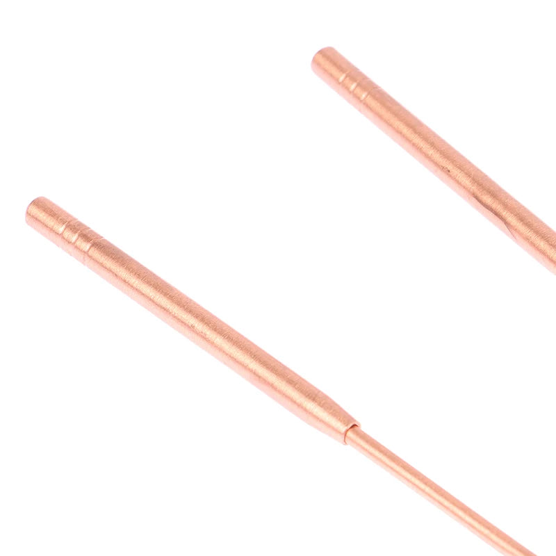 1Pc Copper Tongue Scraper Cleaner Scraper  Toothbrush Dental Oral Care Hygiene Health Care Tool For Men Women