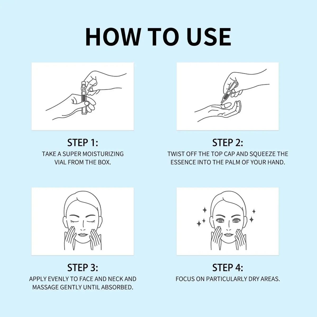 Hyaluronic Acid Liquid Serum Facial Moisturizing Lifting Glow Up Facial Essence Quick Absorption Dermapen Serum Skin Care