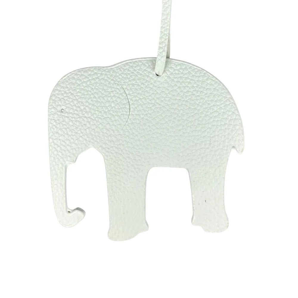 Colorful Elephant Leather Bag Charm - 12 Vibrant Colors, Mix & Match Style, Durable & Thick Leather Keychain-PU Leather