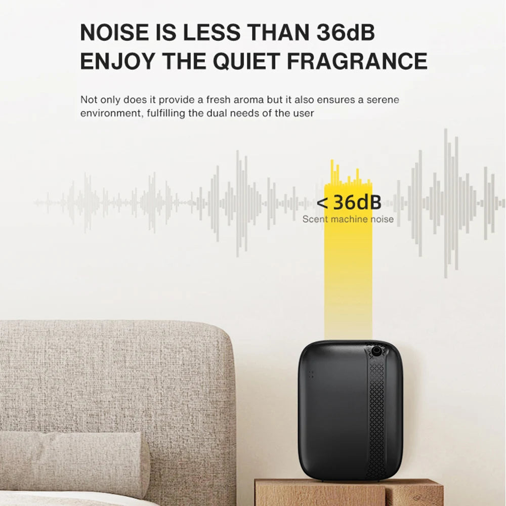 NAMSTE 1000m³ Smart Aromatic Diffuser for The Home Perfume Essential Oils Air Freshener 400ML Capacity Electric Aroma Diffuser