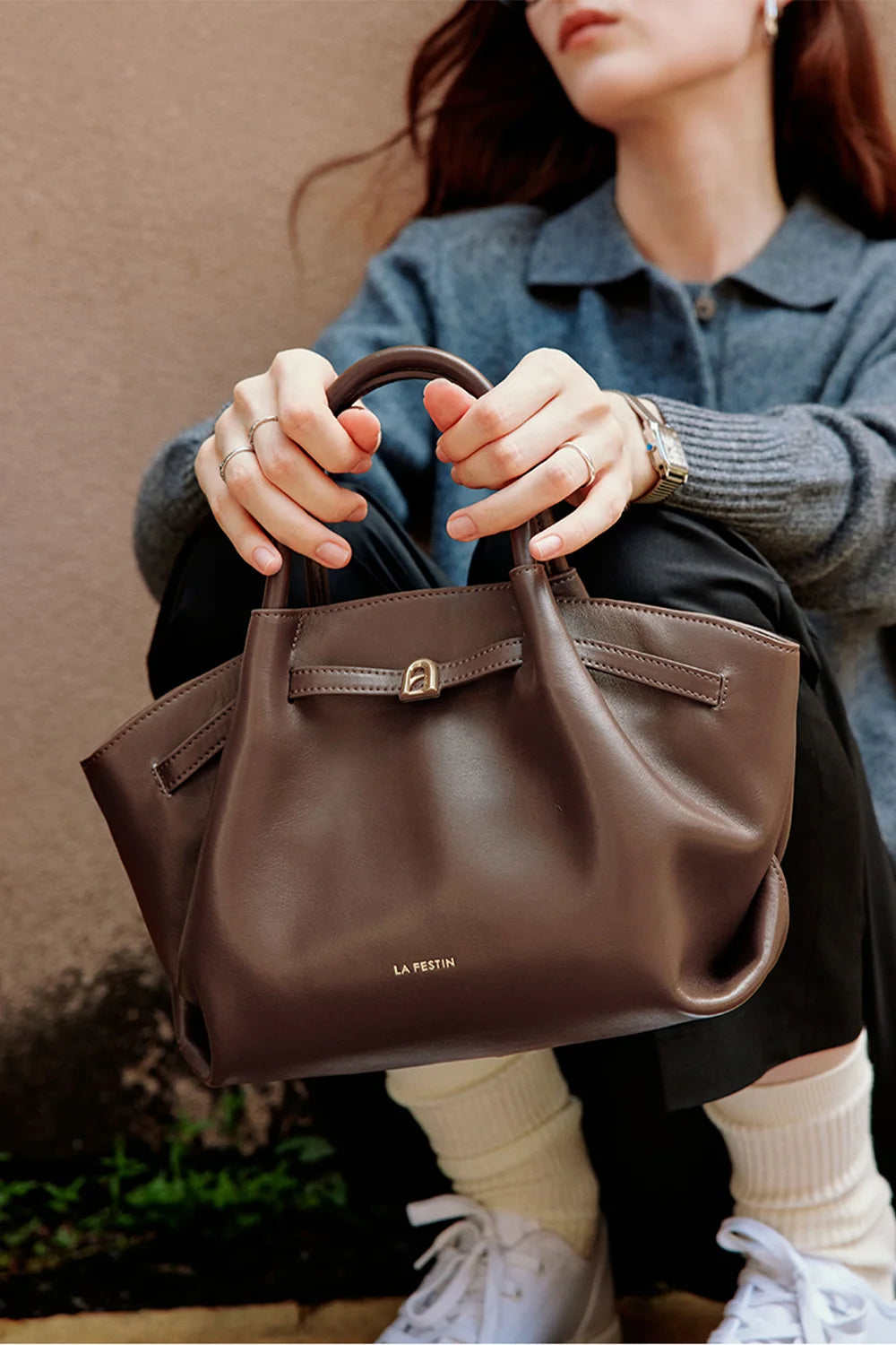 LA FESTIN Original Handbags Women Trend Shoulder Bag Female bags Large Capacity Tote Bag Crossbody Bag Fashion Designer Lady Bag