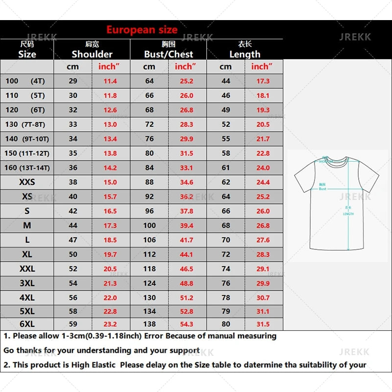 Red Color 2026 New Year T-Shirt Men Clothes Horse Graphic Happy New Year T Shirt Tops Festive Crew Neck Short Sleeve Tee Shirts