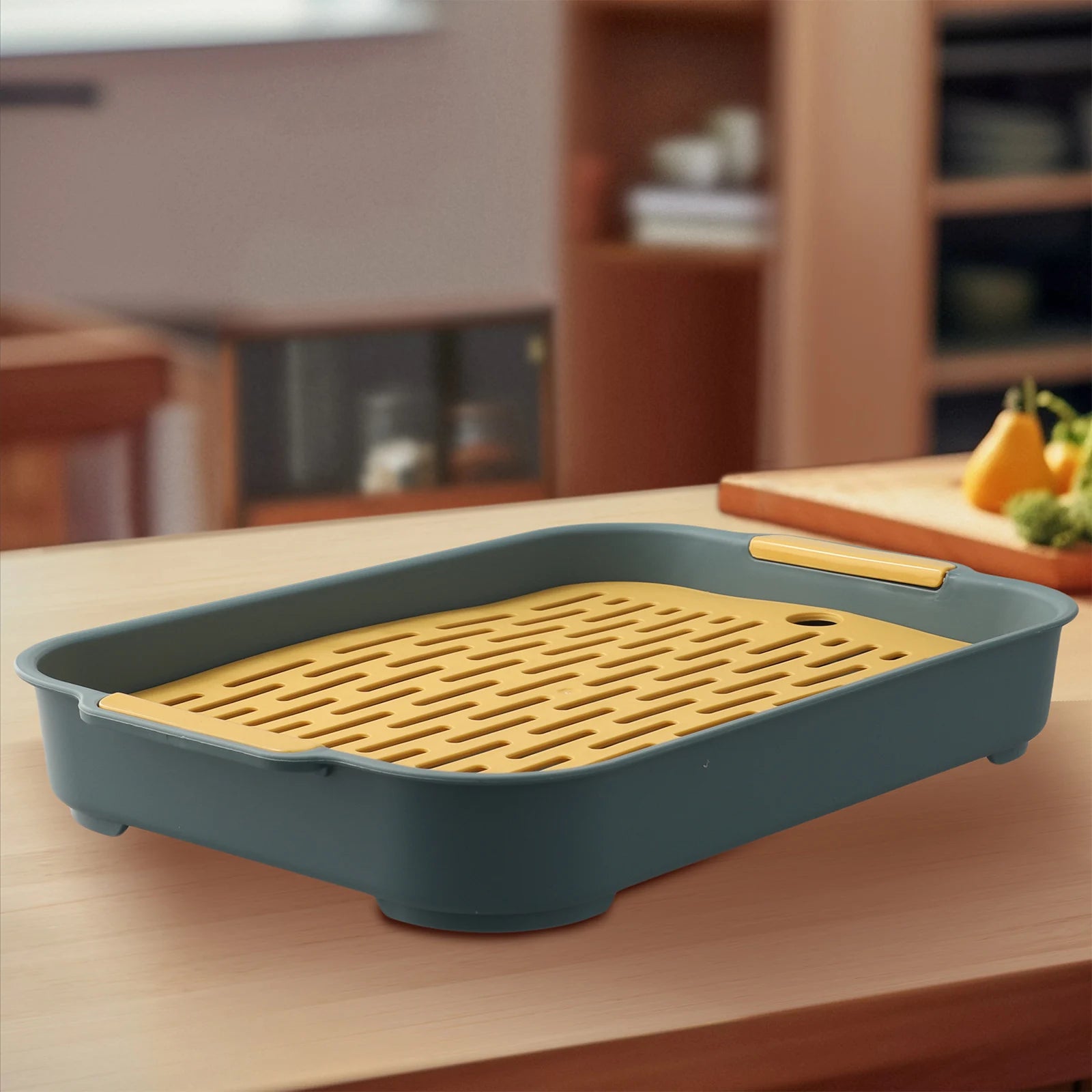 Tray Rabbit Litter Tray Smooth Corner Detachable Design Heightened Grid Design White Blue For Pet’s Training For Pet’s Training