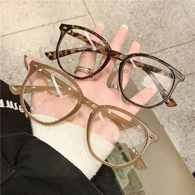 Transparent Computer Glasses Frame Women Men Anti Blue Light polygon square Eyewear Blocking Glasses Optical Spectacle Eyeglass