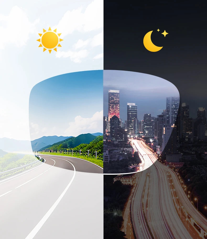 Fashion Photochromic Polarized Vintage Sunglasses Men Women Square Brand Designer Sun Glasses Man Driving Fishing Eyewear