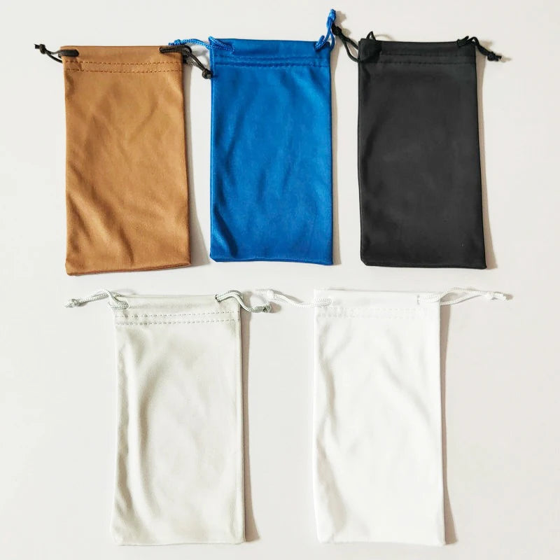Mini Eyeglasses Drawstring Bag Sun Glasses Optical Spectacles Case Portable Cloth Pouch Eyewear Eyeglasses Storage Organizer