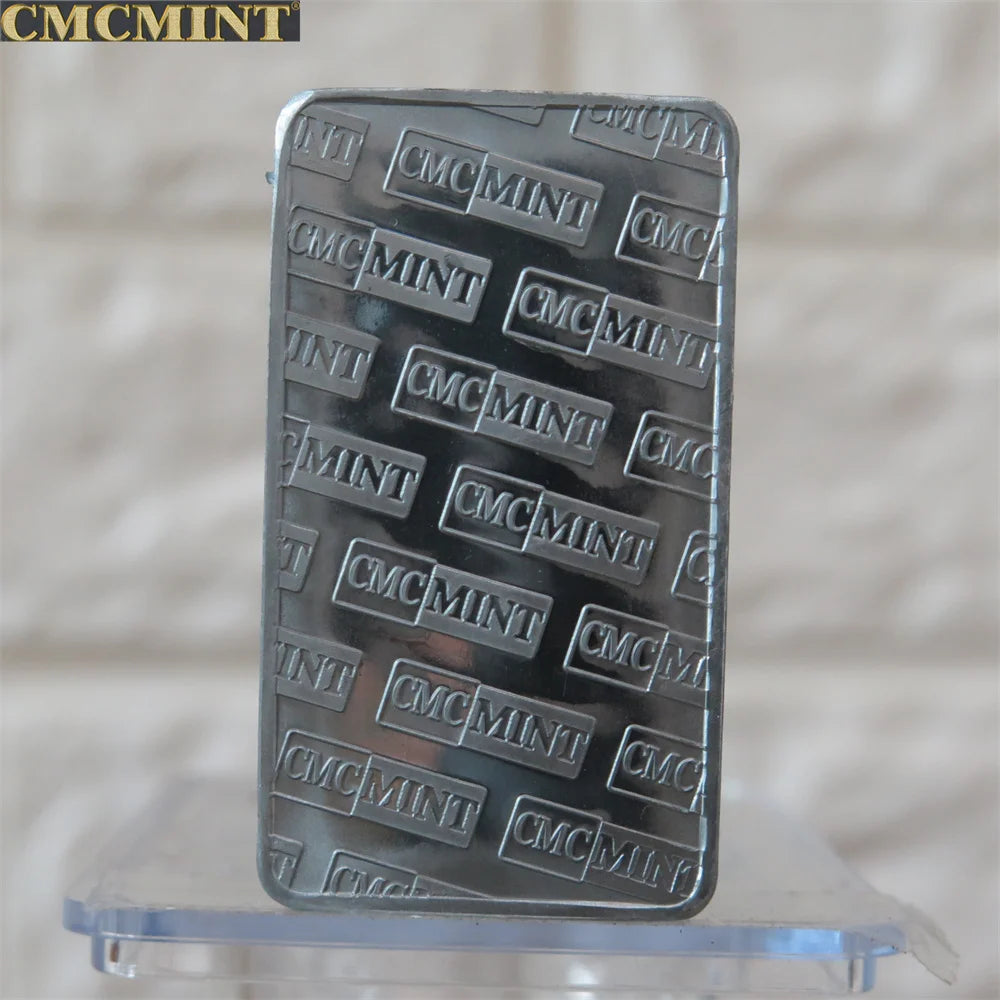 Customized Metal Buffalo Series Challenge Coin 1 Oz .999 Aluminum Buffalo Bar Pure Copper Buffalo Bar With Cmcmint On The Back