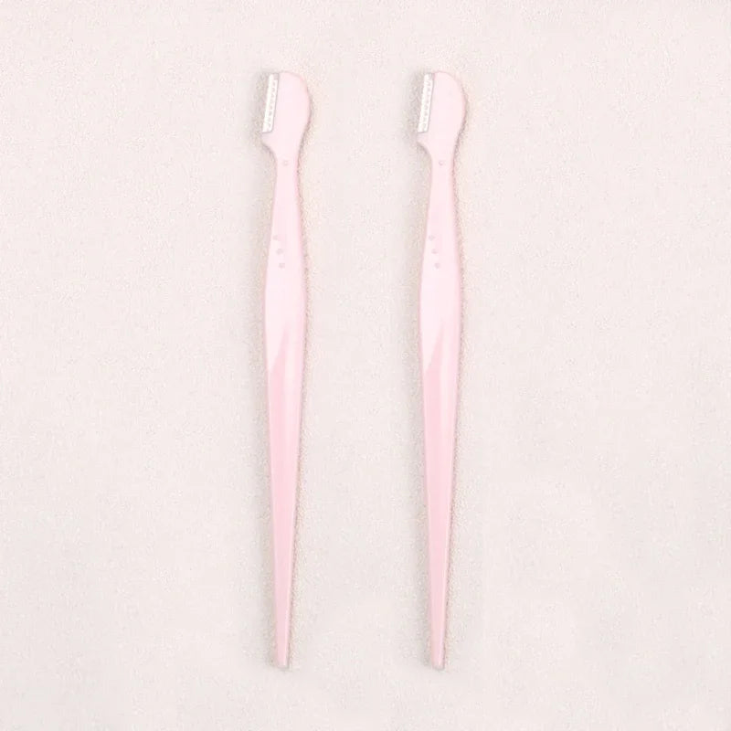 2/5 PCS Precision Eyebrow Razor & Dermaplaning Set for Men and Women - Easy, Gentle Shaping & Exfoliating