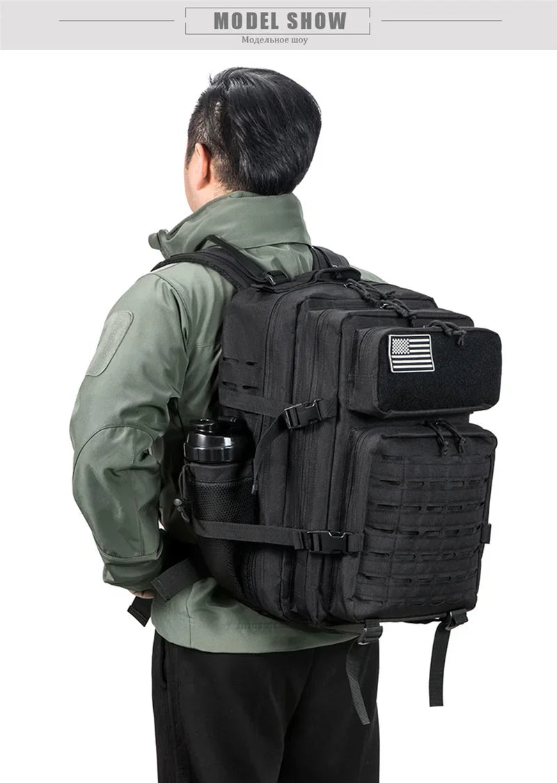 25L/45L Tactical Backpack for Women/men School Bag Gym Rucksack with Dual Cup Holder mini backpack bags for womens