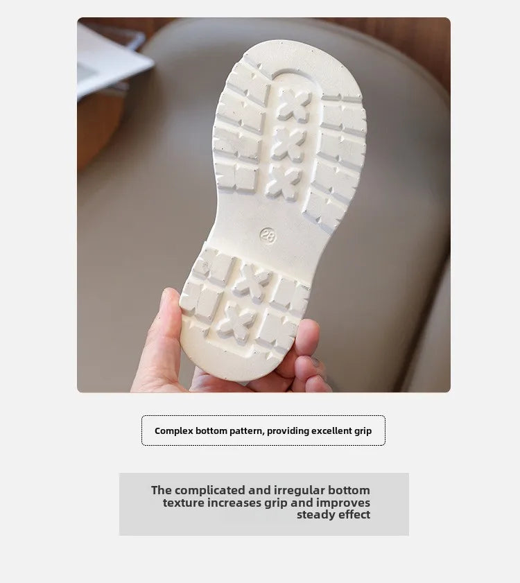 Children Sandals High-top Kids Girls Sandals Baby Sandals High Quality Flat Cut-Outs Beach Sandals