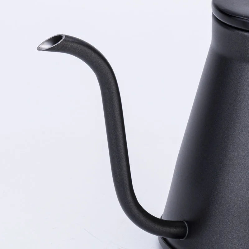 304 Stainless Steel Pour Over Coffee Kettle, Long Spout with Temperature Control, Suitable for Open Flame and Tea Brewing, 1.2L