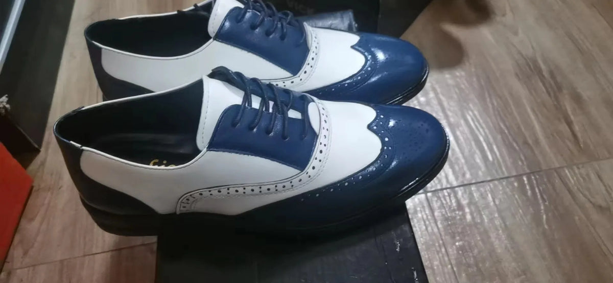 Oxfords Men's Leather Shoes Formal Shoes for Men Brogues Oxfords Male Wedding Party Office Business Shoe Man Zapatos De Hombre