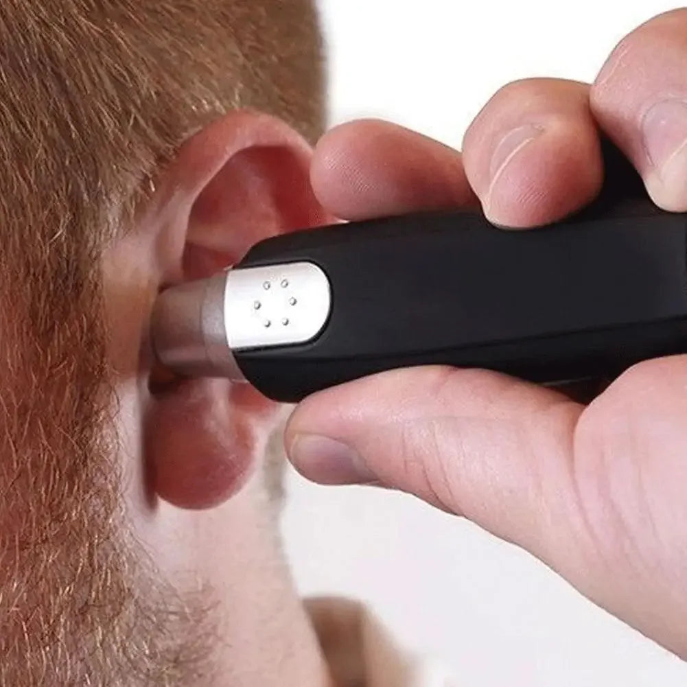 2026 Nose Hair Ear Trimmer, For Men Stainless Steel Manual Washable Portable hair remover Battery-powered(Without battery)