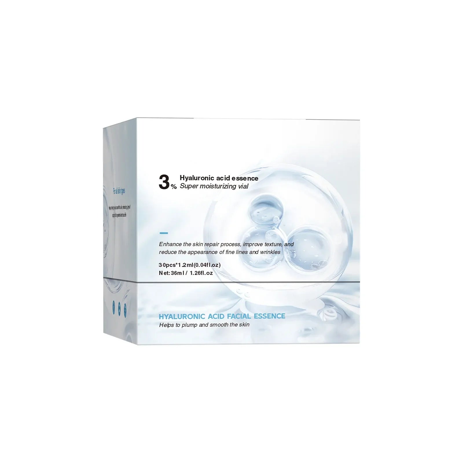 Hyaluronic Acid Liquid Serum Facial Moisturizing Lifting Glow Up Facial Essence Quick Absorption Dermapen Serum Skin Care