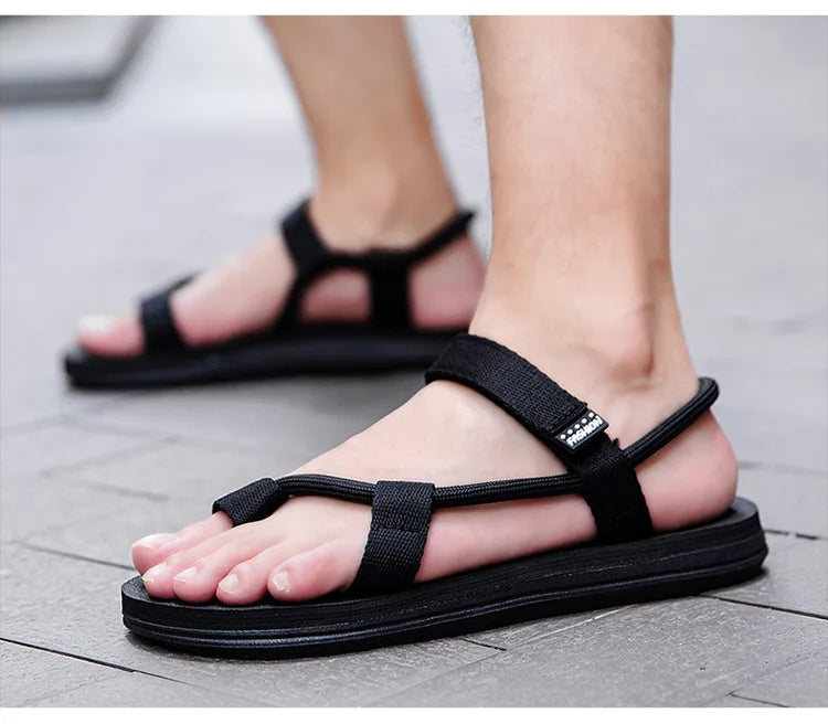 Men/Women Sandals Casual Shoes Lightweight Flip Flops Sandles Solid Color Shoes For Summer Beach Slippers Zapatos Hombre
