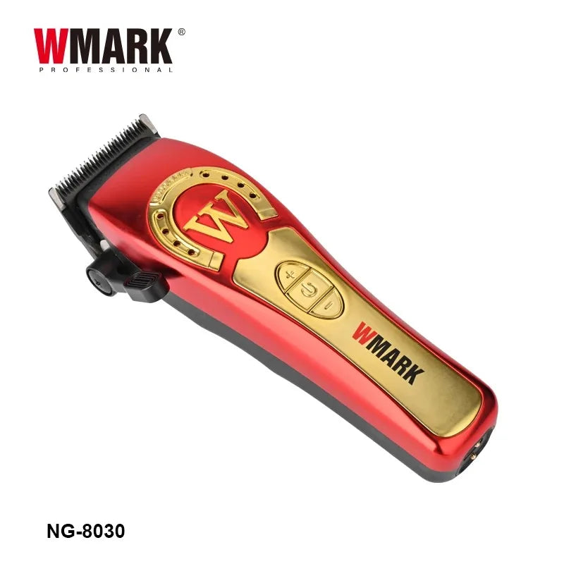WMARK Hair Trimmer Professional Barber Clipper Cordless Hair Cutting Machine 9000 RPM Adjustable Trimmer for Men NG-8030 NG-8230
