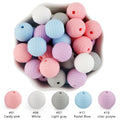 Kovict 15Pcs Beehive Threaded Silicone Beads 15mm Round Spiral Beads For Pen Jewelry Marking DIY  Bracelet Necklace Accessories