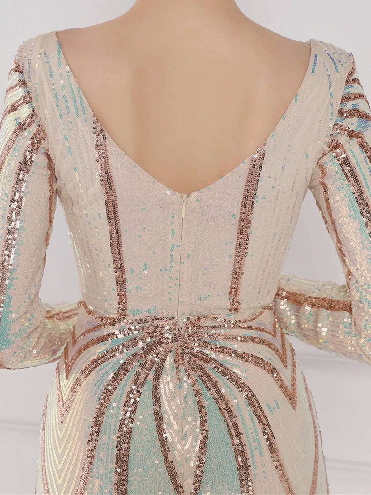 Sexy long sleeve birthday evening dresses for women 2026 elegant luxury wedding party dress vintage maxi sequin dress vestidos