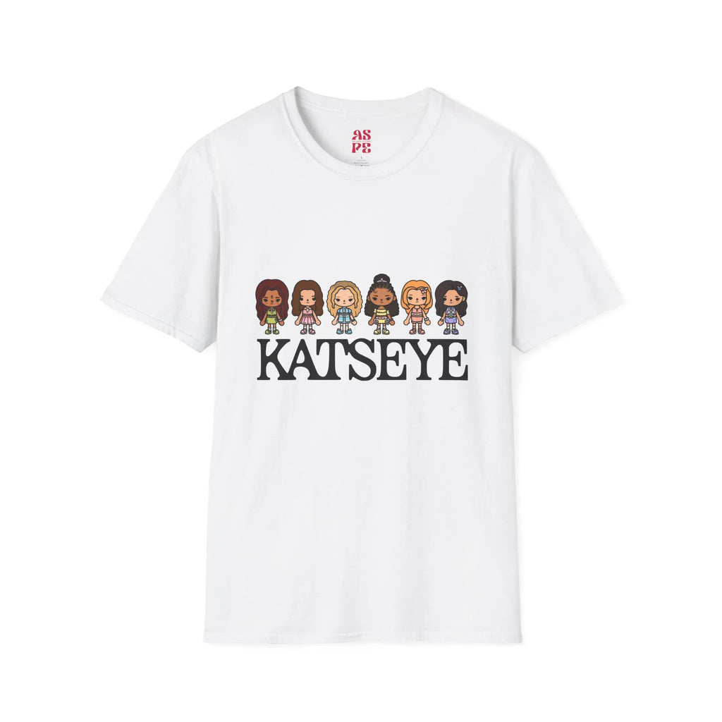 KATSEYE x TOCA BOCA Children's Unisex T-shirt Casual Wear Concert Apparel Casual Everyday Shirt T-shirt