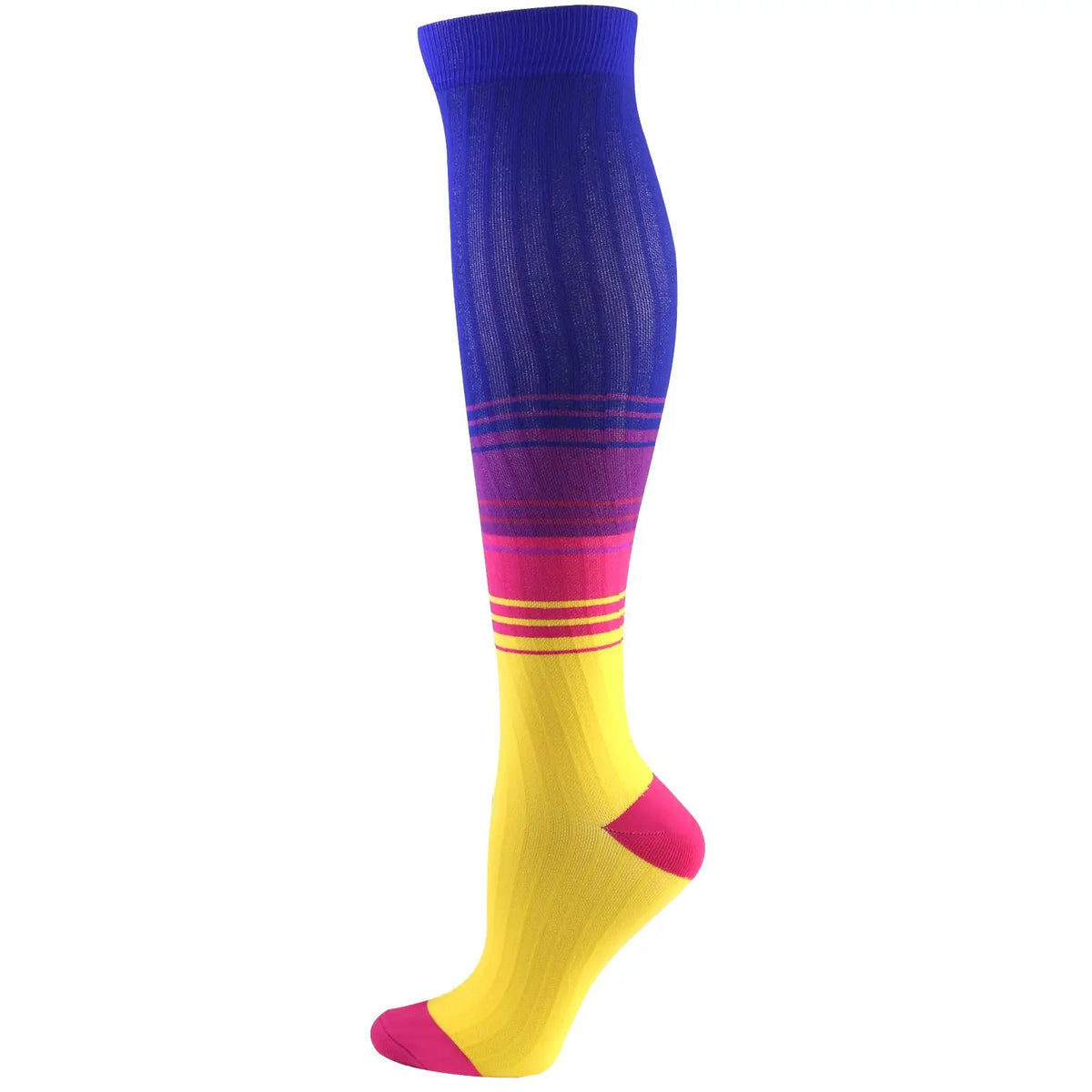 23 Styles Compression Socks 30 Mmhg Heart Star Stripe Socks New Unisex Golfs Tube Thigh Men Outdoor Long Pressure Stockings