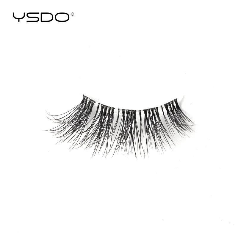 YSDO Halb-Wimpern 5/7/10 Paare Nerzwimpern Natürliche Falsche Wimpernverlängerung Make-up Wispy Katzenwimpern Künstliche Wimpern Maquiagem Cilios
